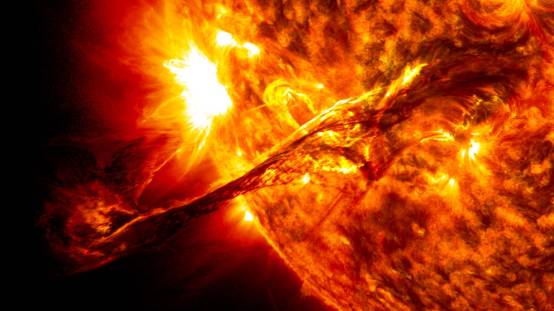 Solar Flare Captured by NASA's Van Allen Probe August 2012